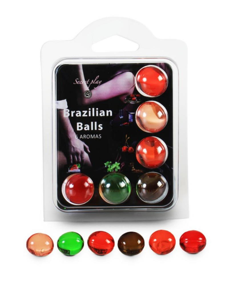 Boules de massage Brésiliennes multi-saveurs 